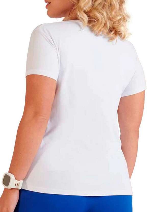 Lupo - Camiseta Feminina Lupo 77052-005 1110-Branco 2