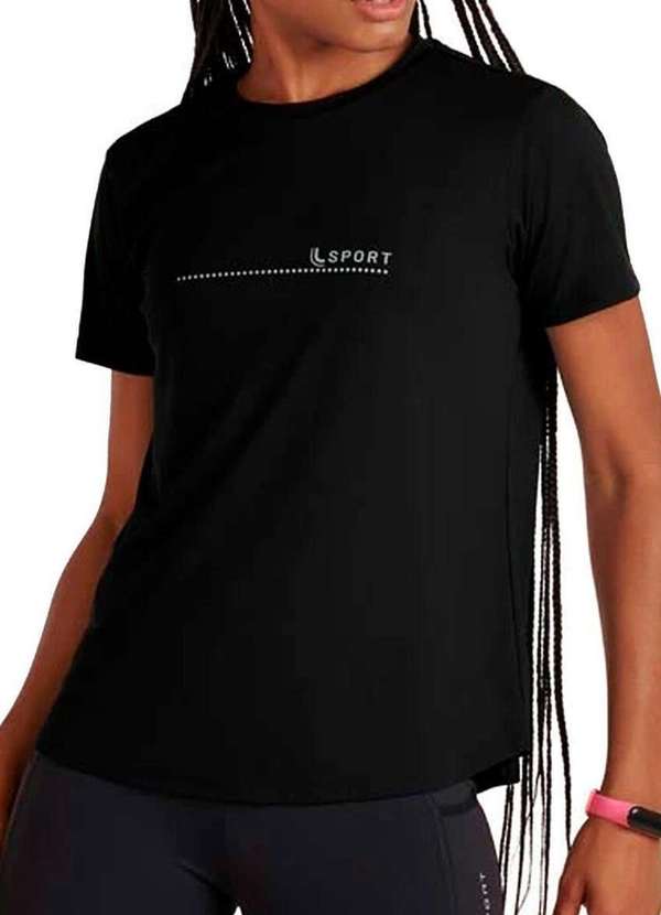 Lupo - Camiseta Feminina Lupo 77052-005 9990-Preto