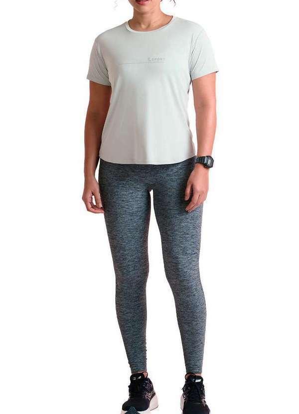 Lupo - Camiseta Feminina Lupo 77052-005 8230-Cinza 3