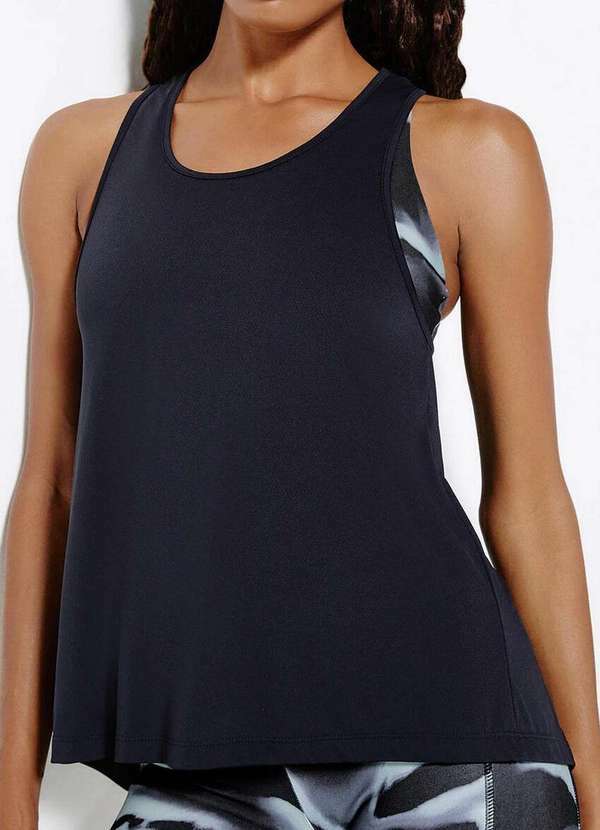 Hering - Camiseta Feminina Regata Hering Rt5e N10-Preto