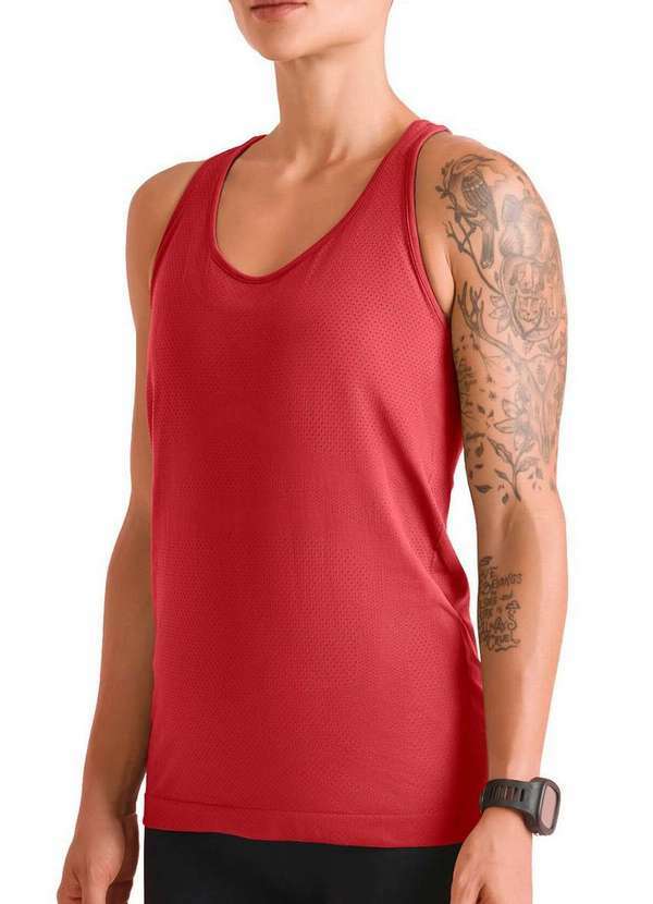 Lupo - Camiseta Feminina Regata Lupo 71133-001 7860-Cerâmica