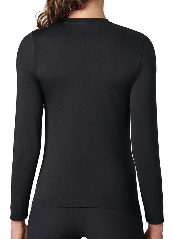 Lupo - Camiseta Feminina Térmica Lupo 71633-001 9990-Preto 2