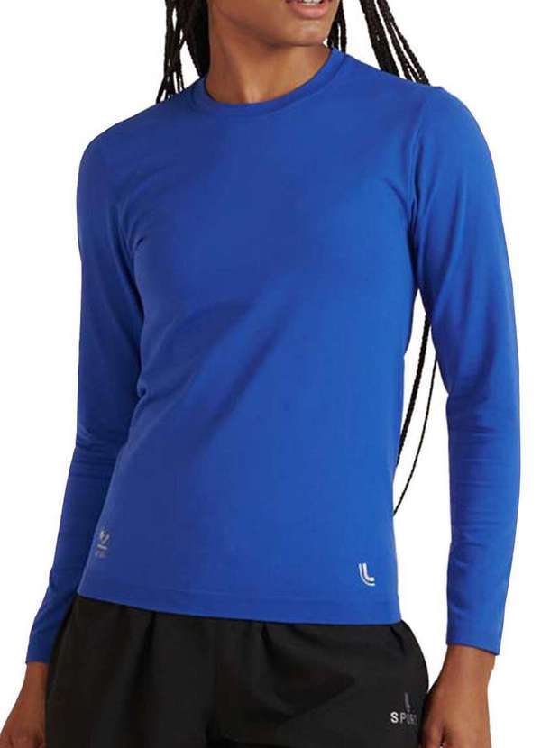 Lupo - Camiseta Feminina Uv Lupo 71610-001 2783-Anil