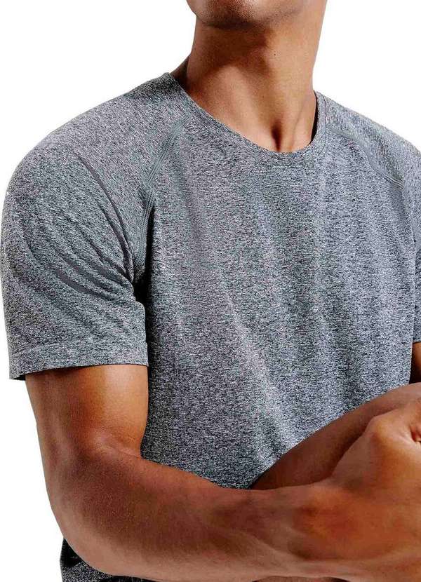 Hering - Camiseta Masculina Hering Sc96 Md3-Preto-Mescla 3