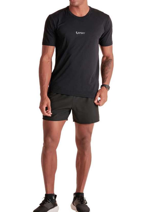 Lupo - Camiseta Masculina Lupo 70728-001 9990-Preto 3