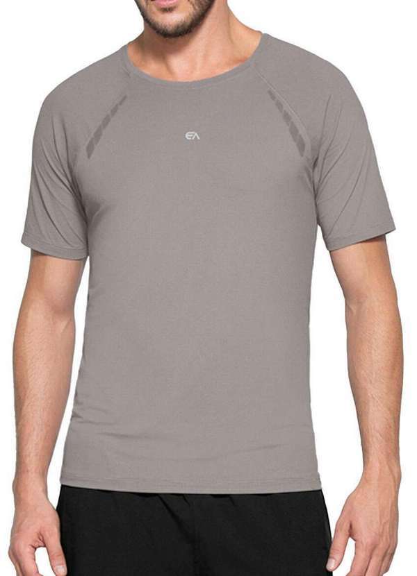 Enfim - Camiseta Masculina Slim Enfim 1000123426 70097-Cinza