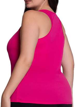 Camiseta Regata Feminina Selene 24945-001 Plus Size - SELENE