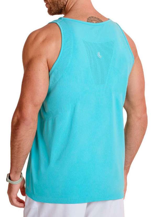 Lupo - Camiseta Regata Masculina Running Lupo 70000-001 4061-Lagoon 2