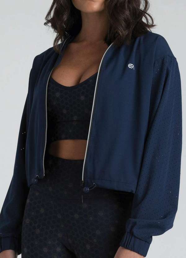 Enfim - Jaqueta Feminina Enfim 1000103750 02023-Azul-Marinho