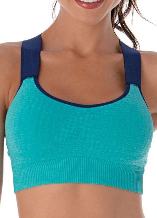 Demillus - Top Feminino Demillus 61226 01-Azul-Capri