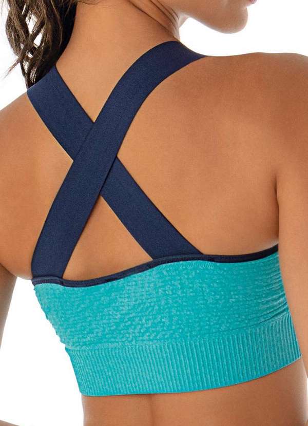 Demillus - Top Feminino Demillus 61226 01-Azul-Capri 2