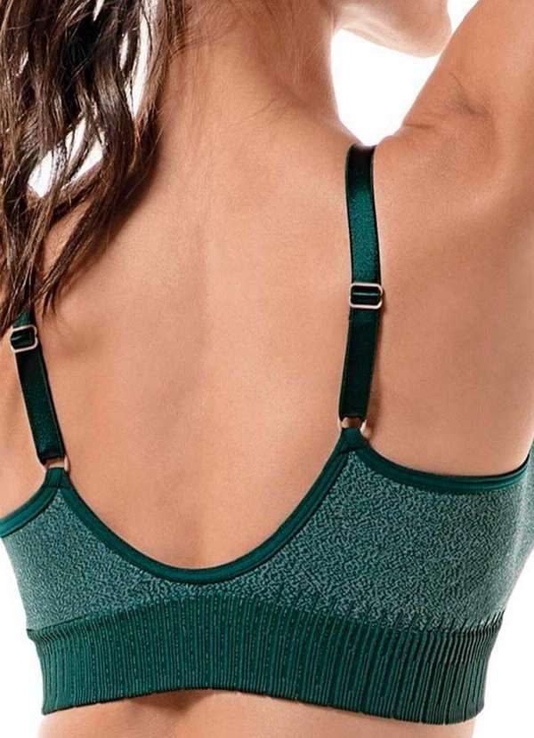 Demillus - Top Feminino Demillus 61617 23-Verde-Esmeralda 2