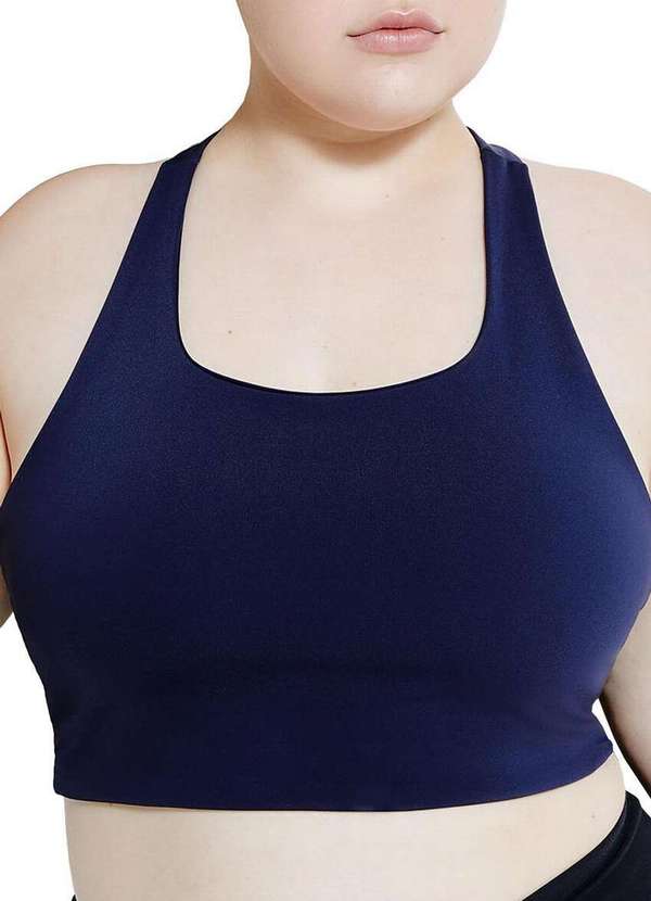 Hering - Top Feminino Hering Sn2k Axt-Azul-Escuro