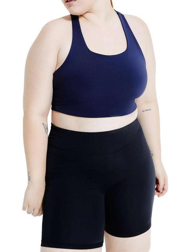 Hering - Top Feminino Hering Sn2k Axt-Azul-Escuro 3