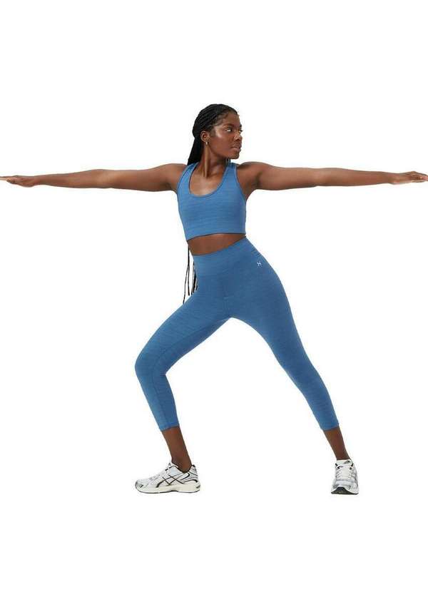 Hering - Top Feminino Hering Sn7g Mx4-Azul-Mescla 3