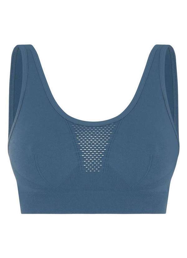 Lupo - Top Feminino Attack Lupo 71401-001 2370-Azul