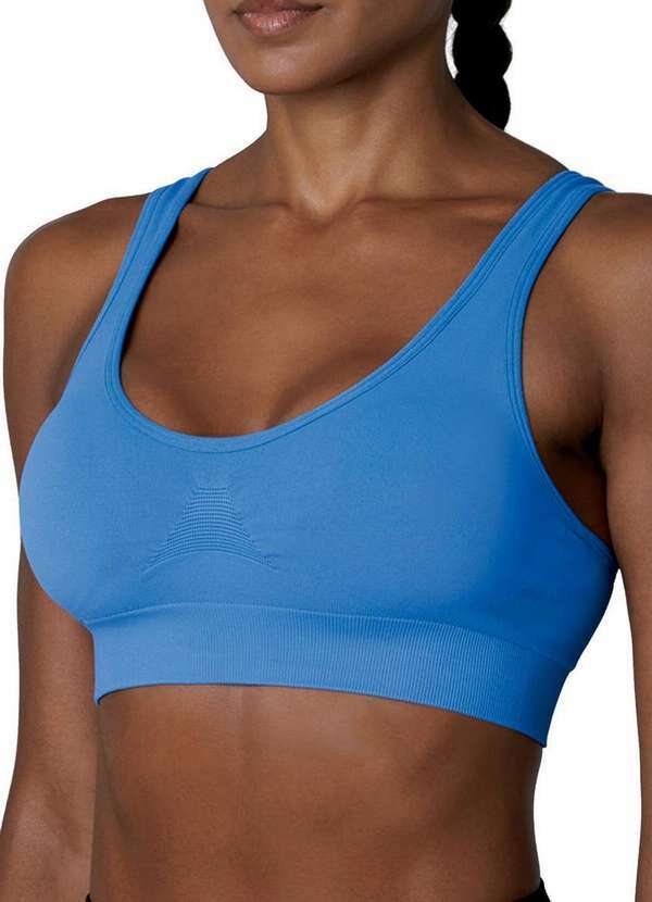 Lupo - Top Feminino Lupo 71873-001 2731-Azul-Leblon