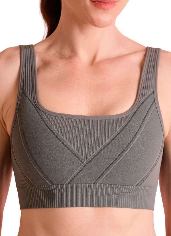 Lupo - Top Feminino Lupo 71926-001 8872-Grafite