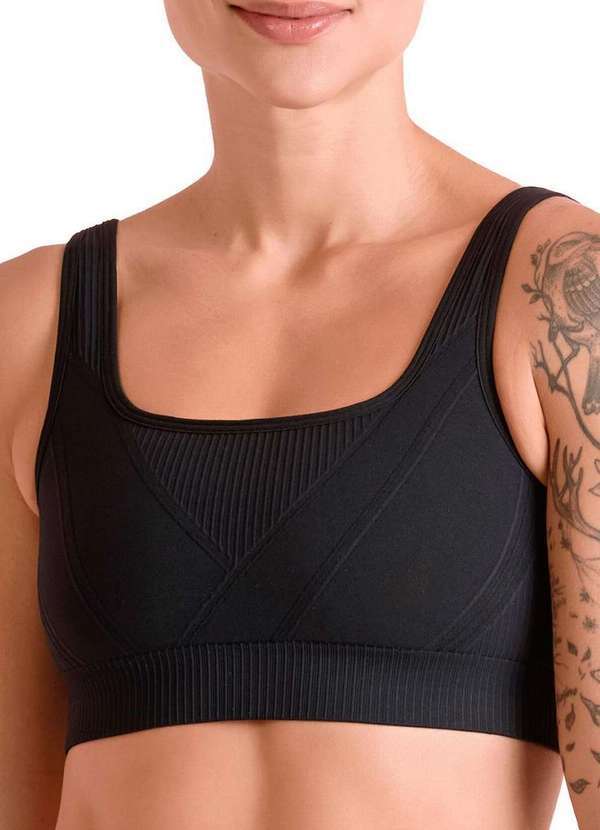 Lupo - Top Feminino Lupo 71926-001 9990-Preto