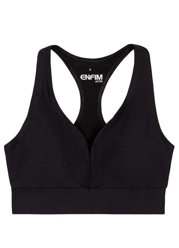 Enfim - Top Feminino Nadador Enfim 1000084948 00004-Preto