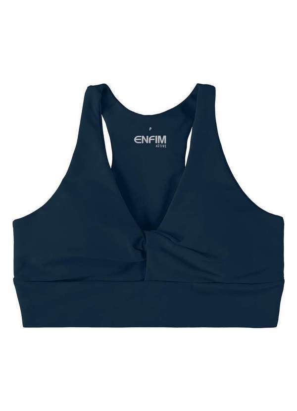 Enfim - Top Feminino Nadador Enfim 1000121432 02023-Marinho