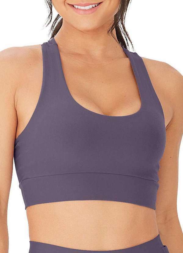 Enfim - Top Feminino Nadador Enfim 1000121433 02090-Lilás