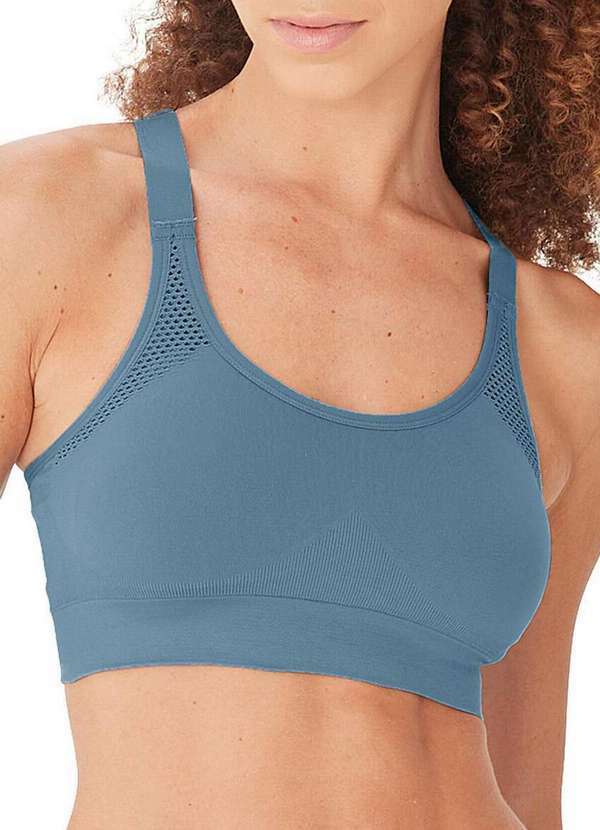 Enfim - Top Feminino Nadador Enfim 1000126652 70206-Azul