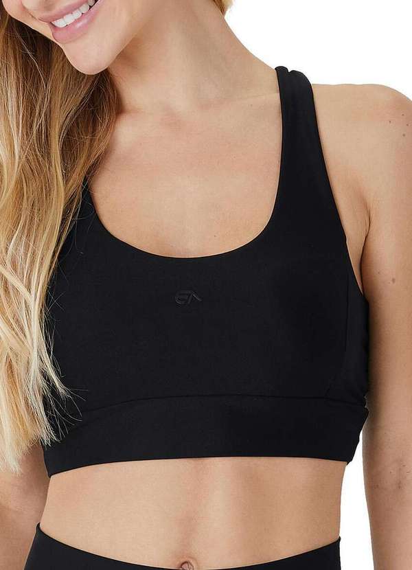 Enfim - Top Feminino Nadador Enfim 1000130641 00004-Preta