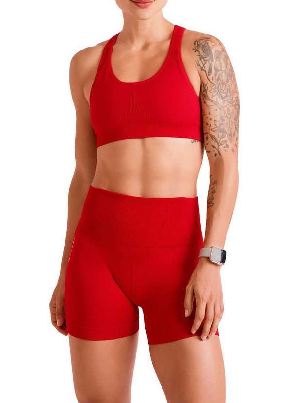 Lupo - Top Feminino Nadador Lupo 71407-002 5910-Vermelho-Tango 3