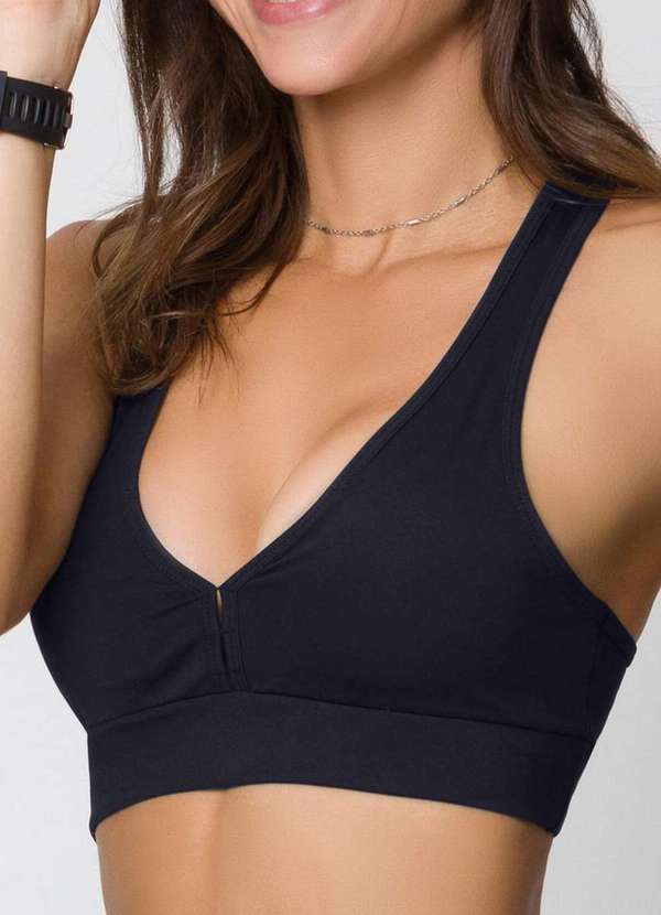 Selene - Top Feminino Nadador Selene 24842-001 550-Preto