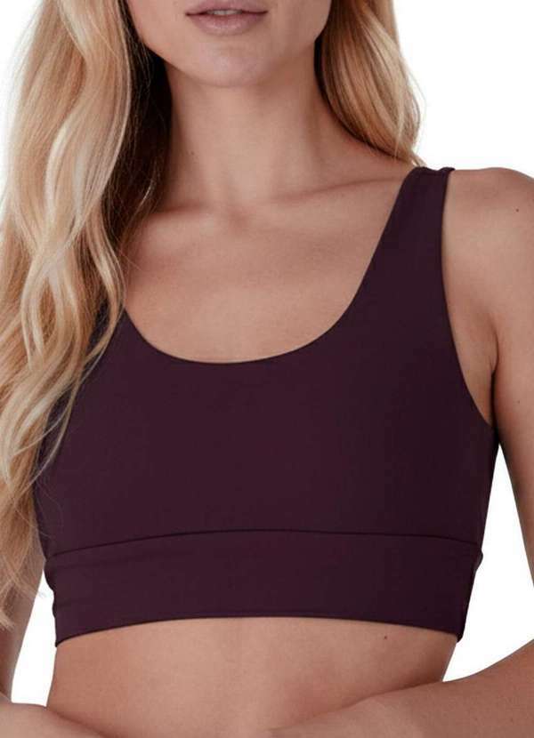 Enfim - Top Feminino Regata Enfim 1000121399 02140-Vinho