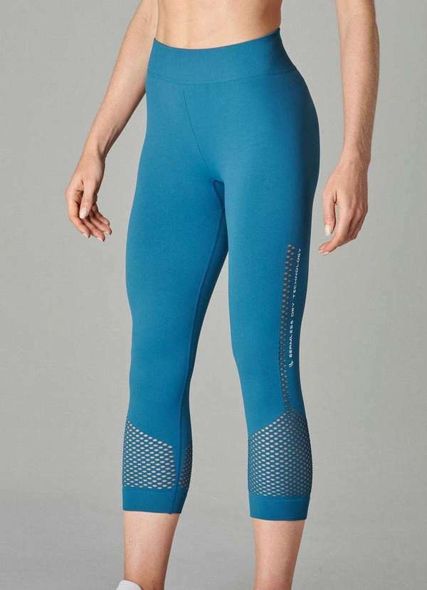 Lupo - Legging Corsário Feminina Lupo 71583-001 2721-Azul
