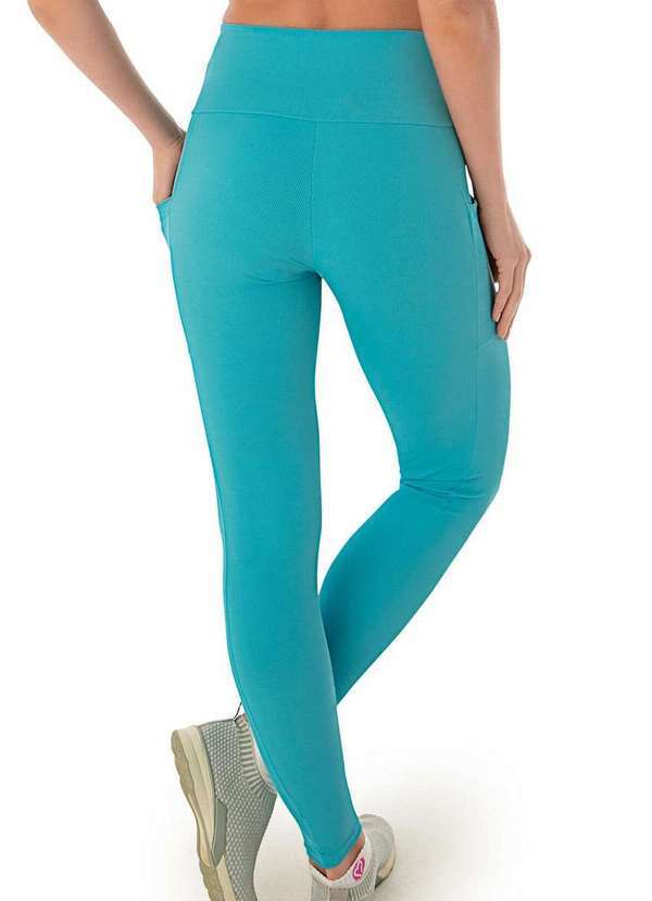Demillus - Legging Feminina Demillus 000148 30-Azul-Caribe 2