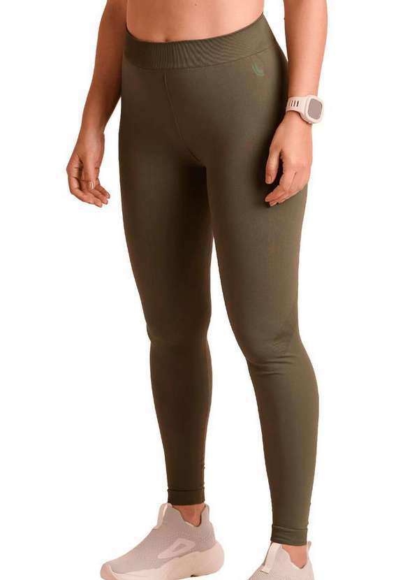 Lupo - Legging Feminina Lupo 71502-002 4600-Verde-Militar