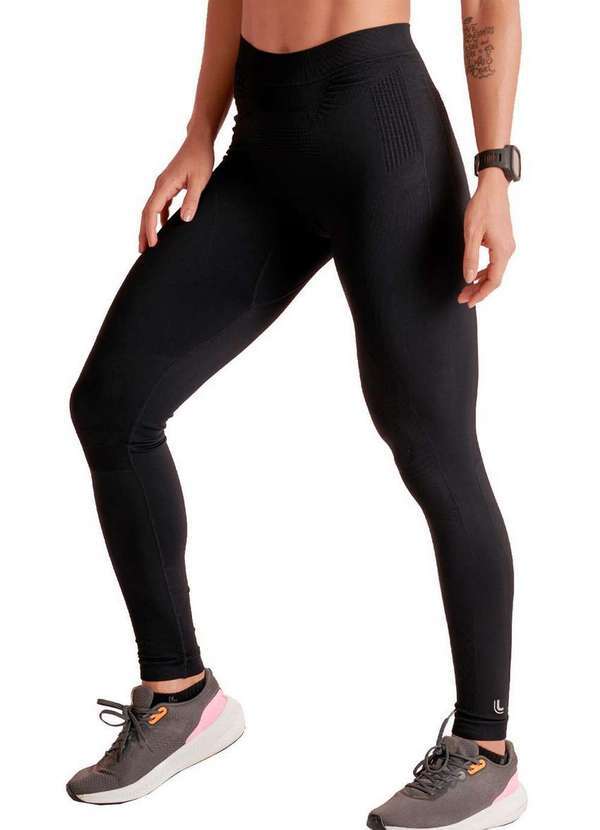 Lupo - Legging Feminina Térmica Lupo 71523-001 9990-Preto
