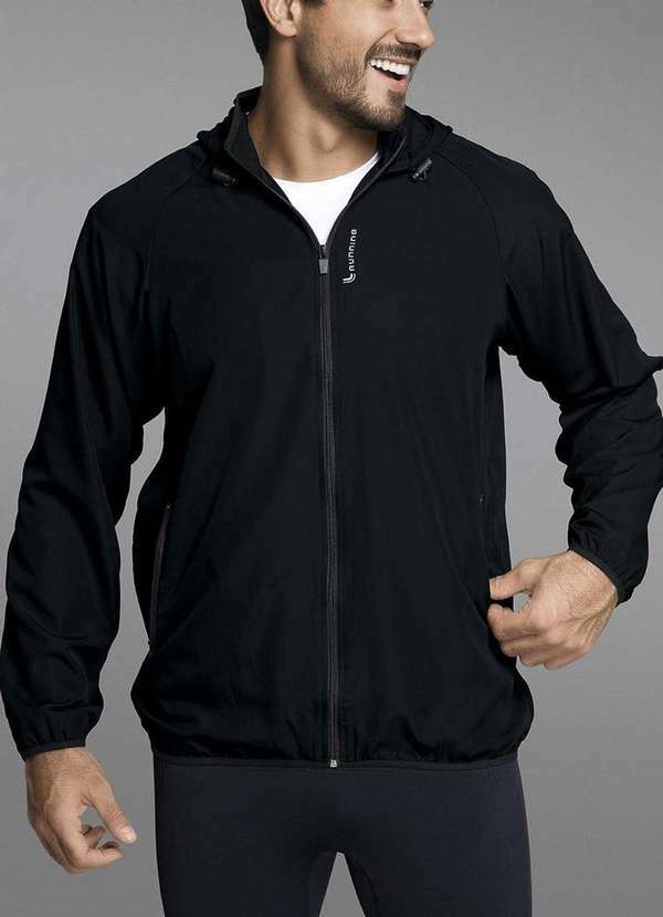 Lupo - Jaqueta Masculina Corta Vento Lupo 71618-001 9990-Preto