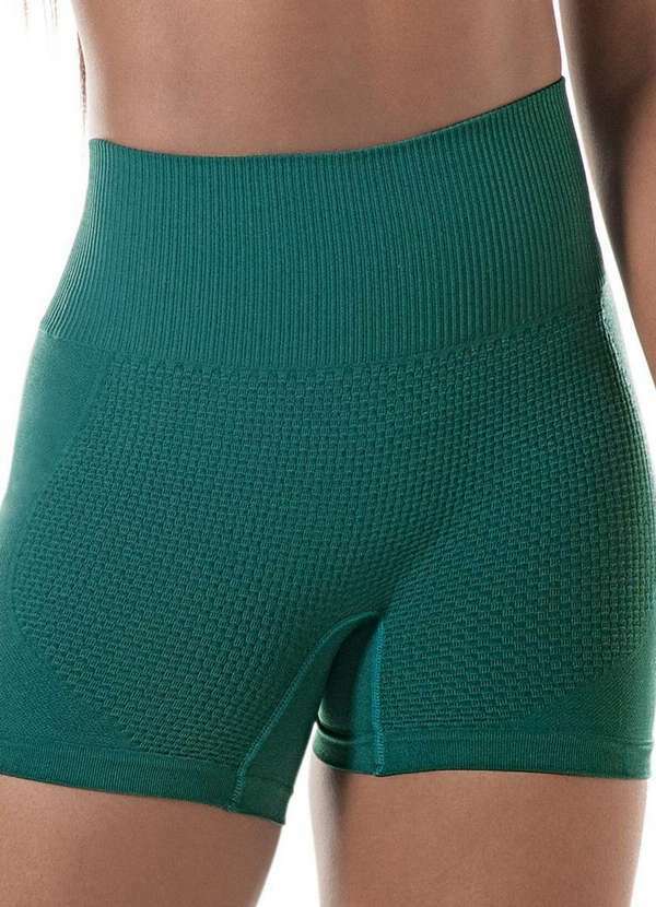 Demillus - Shorts Feminino Demillus 94235 23-Verde-Esmeralda