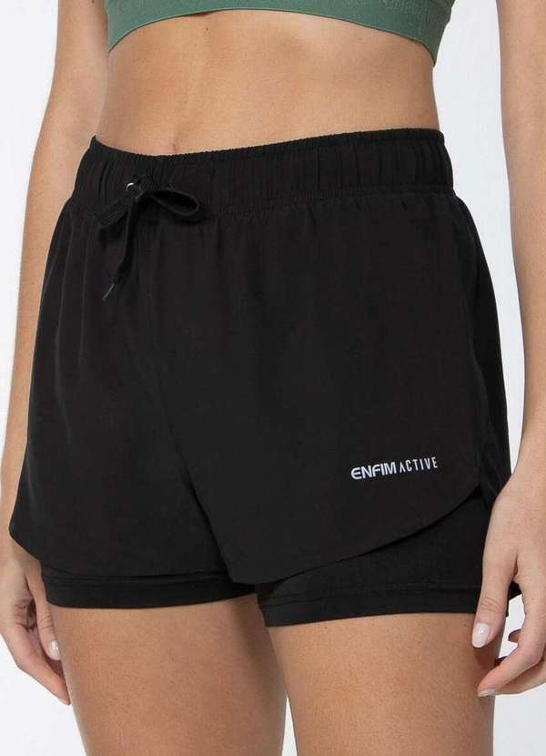 Enfim - Shorts Feminino Enfim 1000090598 00004-Preto