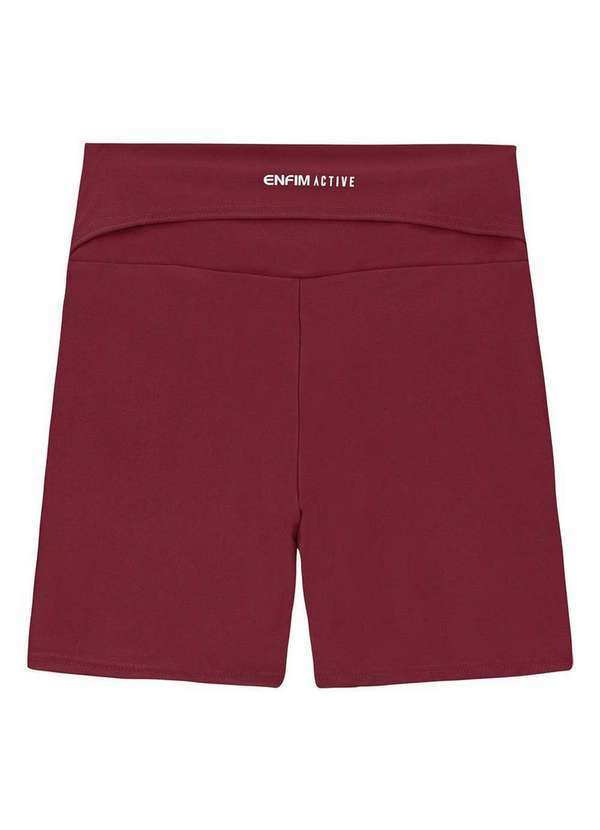 Enfim - Shorts Feminino Enfim 1000099905/1000124394 01330-Bordô 3