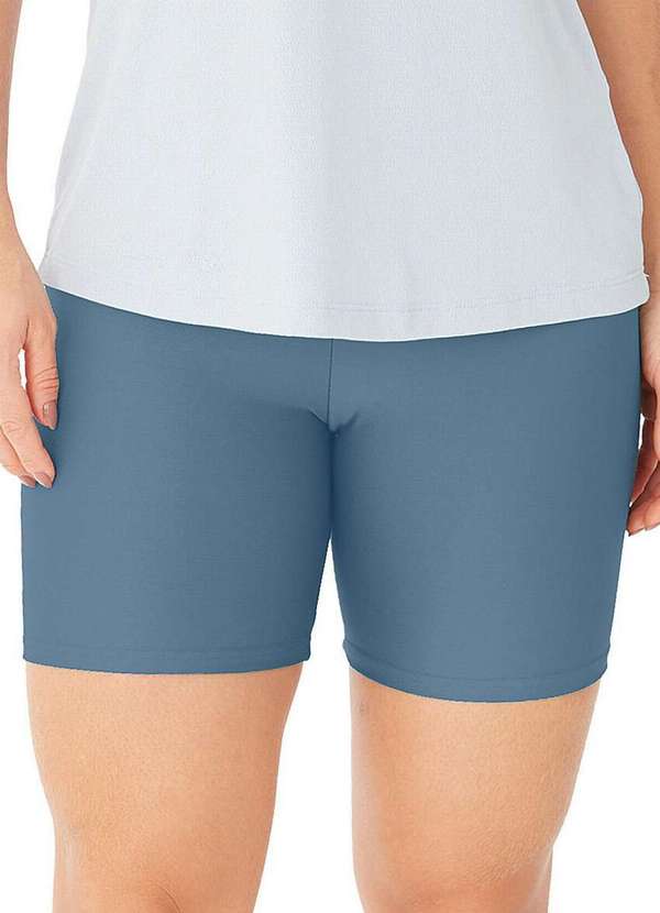Enfim - Shorts Feminino Enfim 1000121025 70206-Azul 3