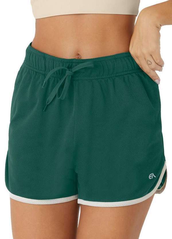 Enfim - Shorts Feminino Runner Enfim 1000129479 02632-Verde