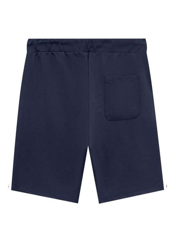 Malwee - Bermuda Masculina Moletom Malwee 1000052229 02023-Marinho 3