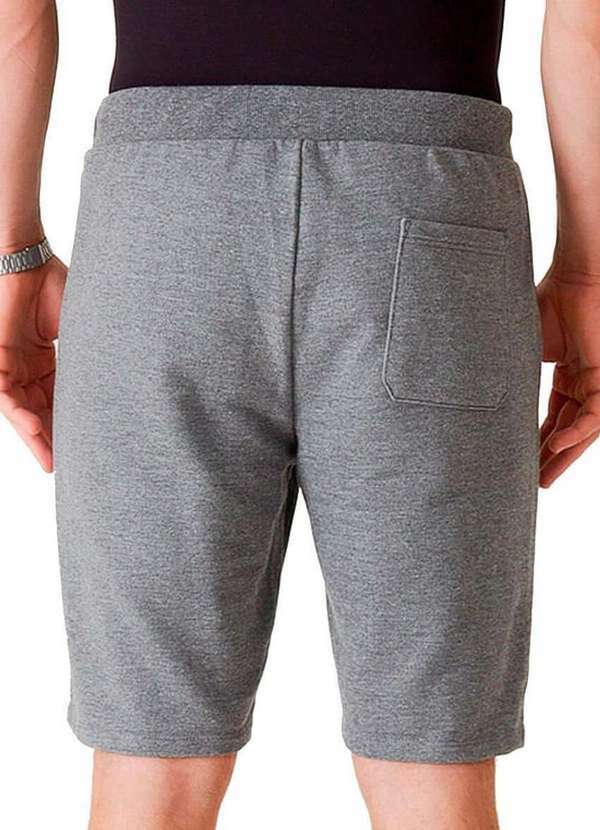 Malwee - Bermuda Masculina Moletom Malwee 1000052229 60000-Grafite 2