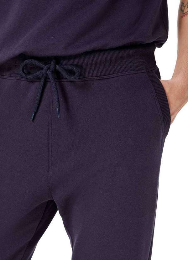 Hering - Calça Masculina Moletom Hering 05m3 Ax7-Marinho 3