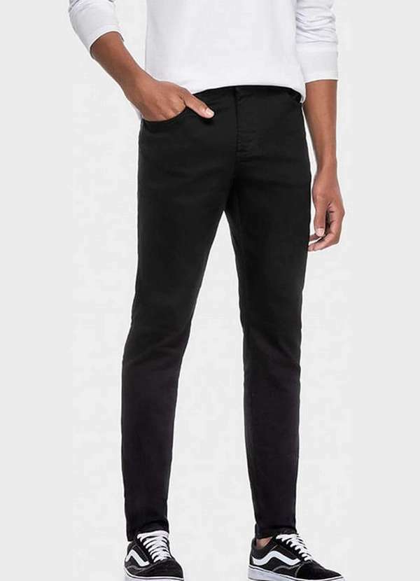 Enfim - Calça Masculina Skinny Enfim 1000074334 00004-Preto