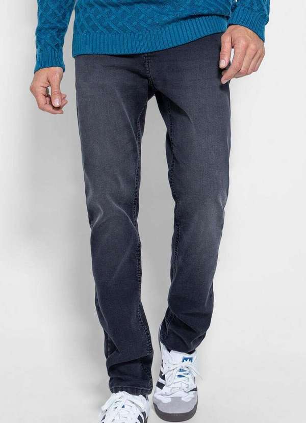 Enfim - Calça Masculina Skinny Enfim 1000117394 00004-Preto