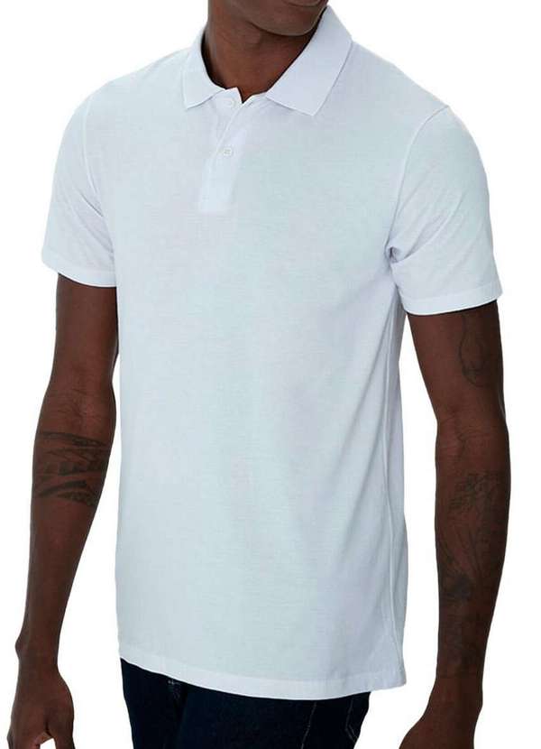 Malwee - Camiseta Polo Masculina Malwee 1000004430 00001-Branco