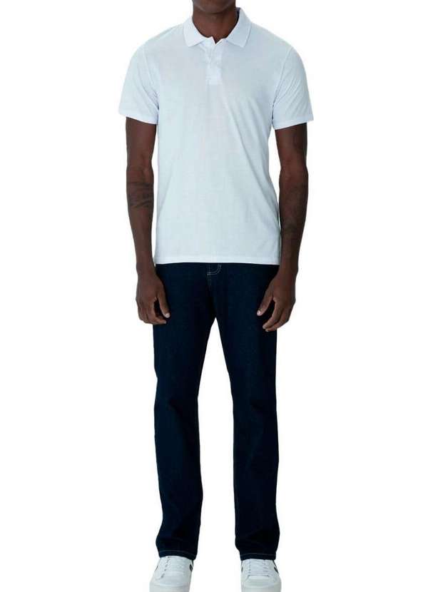 Malwee - Camiseta Polo Masculina Malwee 1000004430 00001-Branco 4