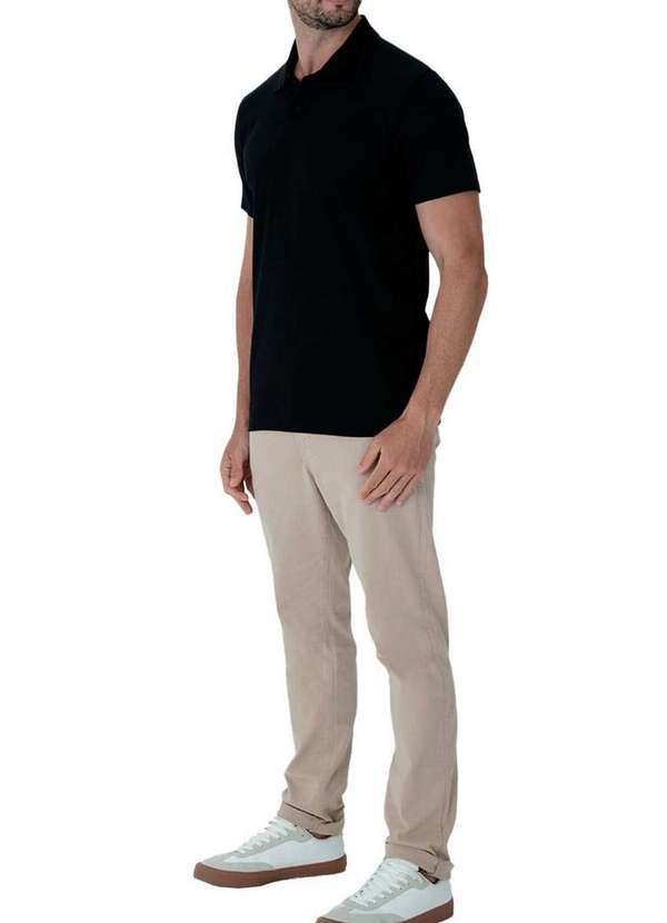 Malwee - Camiseta Polo Masculina Malwee 1000004430 00004-Preto 4