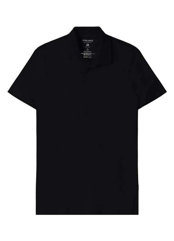 Malwee - Camiseta Polo Masculina Malwee 1000004430 00004-Preto 5